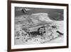 Aerial of Home Destroyed by Hurricane-null-Framed Photographic Print