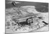 Aerial of Home Destroyed by Hurricane-null-Mounted Photographic Print