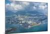 Aerial of Honolulu, Oahu, Hawaii, United States of America, Pacific-Michael-Mounted Photographic Print