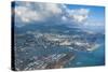 Aerial of Honolulu, Oahu, Hawaii, United States of America, Pacific-Michael-Stretched Canvas