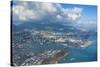 Aerial of Honolulu, Oahu, Hawaii, United States of America, Pacific-Michael-Stretched Canvas