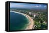 Aerial of Ixtapa Oceanfront-Danny Lehman-Framed Stretched Canvas
