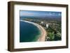 Aerial of Ixtapa Oceanfront-Danny Lehman-Framed Photographic Print