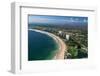 Aerial of Ixtapa Oceanfront-Danny Lehman-Framed Photographic Print