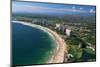 Aerial of Ixtapa Oceanfront-Danny Lehman-Mounted Photographic Print