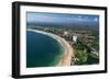 Aerial of Ixtapa Oceanfront-Danny Lehman-Framed Photographic Print