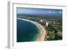 Aerial of Ixtapa Oceanfront-Danny Lehman-Framed Photographic Print