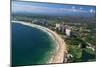 Aerial of Ixtapa Oceanfront-Danny Lehman-Mounted Photographic Print