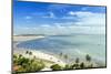 Aerial of Jericoacoara Town and Beach, Ceara, Brazil, South America-Alex Robinson-Mounted Photographic Print