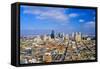 Aerial of Kansas City skyline, MO-null-Framed Stretched Canvas