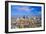 Aerial of Kansas City skyline, MO-null-Framed Photographic Print