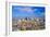 Aerial of Kansas City skyline, MO-null-Framed Photographic Print