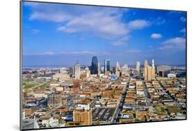 Aerial of Kansas City skyline, MO-null-Mounted Photographic Print