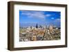 Aerial of Kansas City skyline, MO-null-Framed Photographic Print