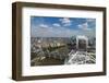 Aerial of London from London Eye, England.-Michele Niles-Framed Photographic Print