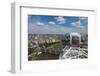Aerial of London from London Eye, England.-Michele Niles-Framed Photographic Print