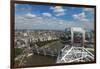 Aerial of London from London Eye, England.-Michele Niles-Framed Photographic Print