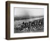 Aerial of Lower Manhattan and Hudson River-null-Framed Photographic Print