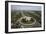 Aerial of Mall showing Lincoln Memorial, Washington Monument and the U.S. Capitol, Washington, D.C.-Carol Highsmith-Framed Art Print