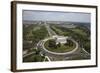 Aerial of Mall showing Lincoln Memorial, Washington Monument and the U.S. Capitol, Washington, D.C.-Carol Highsmith-Framed Art Print