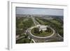 Aerial of Mall showing Lincoln Memorial, Washington Monument and the U.S. Capitol, Washington, D.C.-Carol Highsmith-Framed Art Print