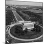 Aerial of Mall showing Lincoln Memorial, Washington Monument and the U.S. Capitol, Washington, D.C.-Carol Highsmith-Mounted Art Print