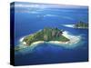 Aerial of Maolo Island, Mamanuca Islands, Fiji-David Wall-Stretched Canvas