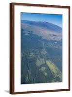 Aerial of Mauna Kea, Big Island, Hawaii, United States of America, Pacific-Michael Runkel-Framed Photographic Print