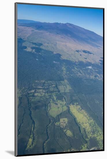 Aerial of Mauna Kea, Big Island, Hawaii, United States of America, Pacific-Michael Runkel-Mounted Photographic Print