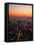 Aerial of Midtown NYC at Dusk, NY-Barry Winiker-Framed Stretched Canvas