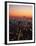 Aerial of Midtown NYC at Dusk, NY-Barry Winiker-Framed Premium Photographic Print