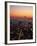 Aerial of Midtown NYC at Dusk, NY-Barry Winiker-Framed Premium Photographic Print