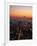 Aerial of Midtown NYC at Dusk, NY-Barry Winiker-Framed Photographic Print