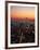 Aerial of Midtown NYC at Dusk, NY-Barry Winiker-Framed Photographic Print