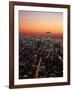 Aerial of Midtown NYC at Dusk, NY-Barry Winiker-Framed Photographic Print