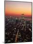 Aerial of Midtown NYC at Dusk, NY-Barry Winiker-Mounted Photographic Print