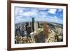 Aerial of Modern Buildings in Downtown Houston-Jorg Hackemann-Framed Photographic Print