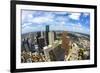 Aerial of Modern Buildings in Downtown Houston-Jorg Hackemann-Framed Photographic Print