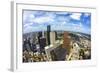 Aerial of Modern Buildings in Downtown Houston-Jorg Hackemann-Framed Photographic Print