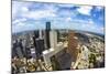 Aerial of Modern Buildings in Downtown Houston-Jorg Hackemann-Mounted Photographic Print