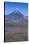 Aerial of Mount Ngauruhoe, Tongariro National Park, North Island, New Zealand, Pacific-Michael Runkel-Stretched Canvas