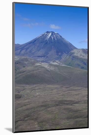 Aerial of Mount Ngauruhoe, Tongariro National Park, North Island, New Zealand, Pacific-Michael Runkel-Mounted Photographic Print