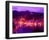 Aerial of Mountain Overlooking Portofino, Italy-Bill Bachmann-Framed Premium Photographic Print