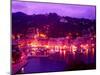 Aerial of Mountain Overlooking Portofino, Italy-Bill Bachmann-Mounted Photographic Print