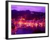 Aerial of Mountain Overlooking Portofino, Italy-Bill Bachmann-Framed Photographic Print