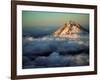 Aerial of Mt. Hood, Oregon Cascades, USA-Janis Miglavs-Framed Photographic Print