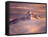 Aerial of Mt. Hood, Oregon, USA-Janis Miglavs-Framed Stretched Canvas