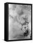 Aerial Of Mt. St. Helens Ash Cloud-Bettmann-Framed Stretched Canvas