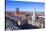 Aerial of Munich in Beautiful Weather-Jorg Hackemann-Stretched Canvas