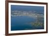Aerial of Noumea, New Caledonia, Pacific-Michael Runkel-Framed Photographic Print